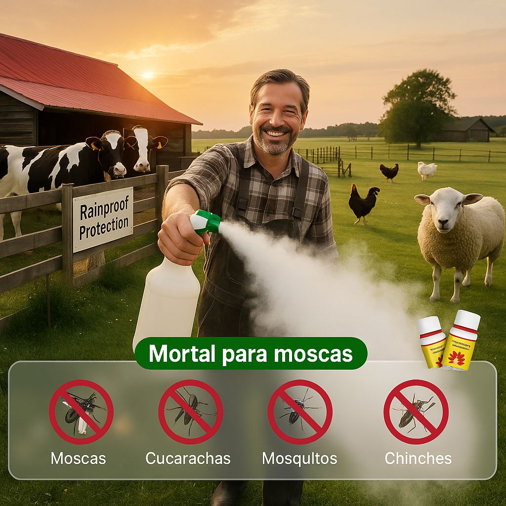 MoscaZero ⭐⭐⭐⭐⭐- control de moscas de acción rápida