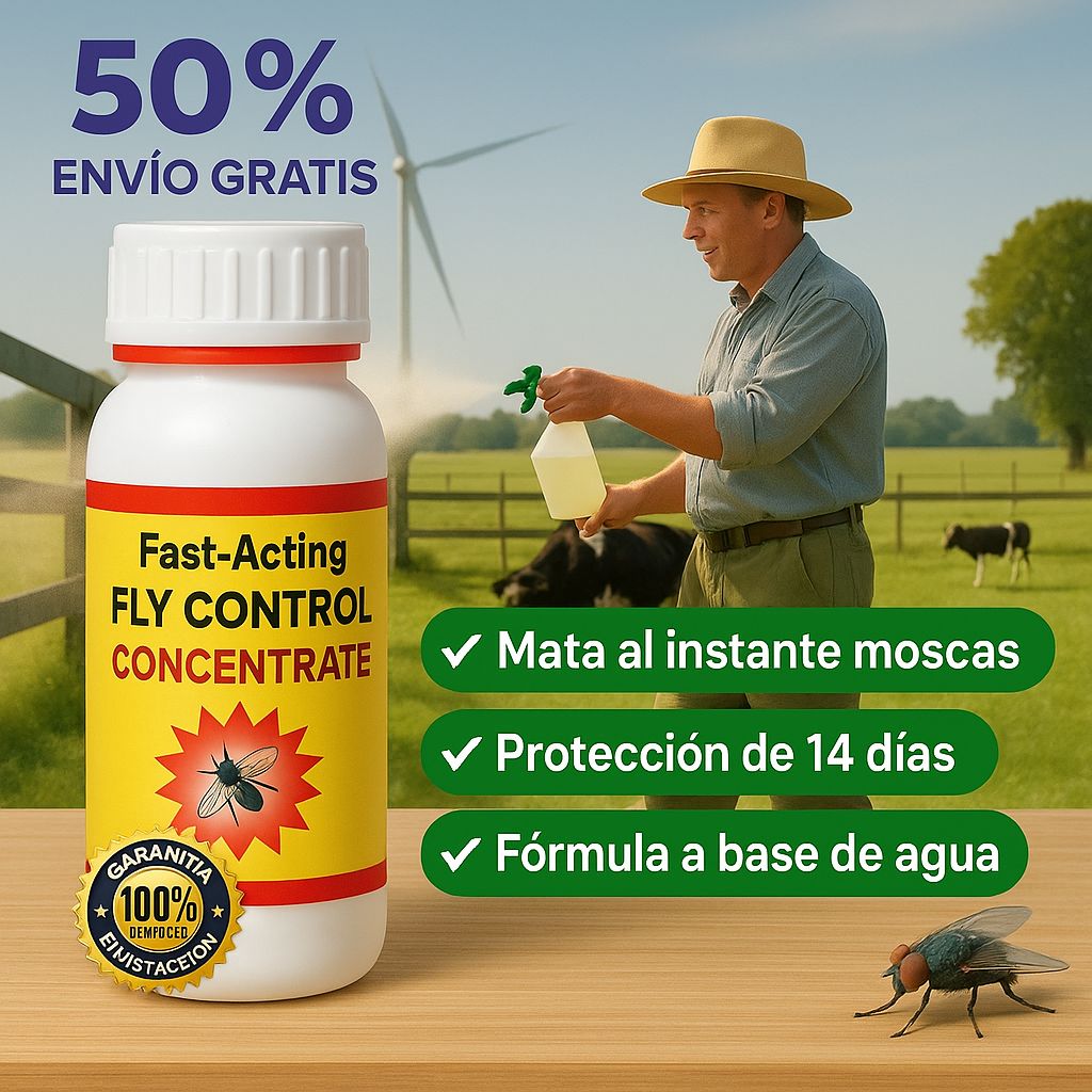 MoscaZero ⭐⭐⭐⭐⭐- control de moscas de acción rápida